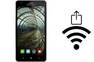 So generieren Sie einen QR-Code mit dem Wifi-Passwort auf einem Videocon Krypton V50DA