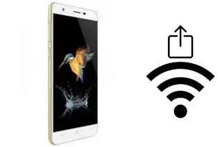 So generieren Sie einen QR-Code mit dem Wifi-Passwort auf einem Videocon Metal Pro 1