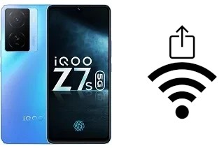 So generieren Sie einen QR-Code mit dem Wifi-Passwort auf einem vivo iQOO Z7s