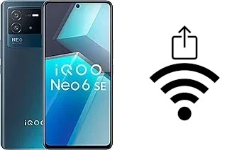 So generieren Sie einen QR-Code mit dem Wifi-Passwort auf einem vivo iQOO Neo6 SE