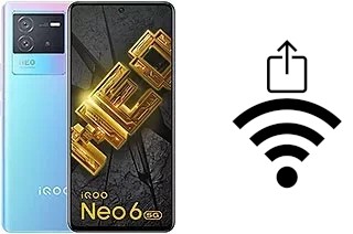 So generieren Sie einen QR-Code mit dem Wifi-Passwort auf einem vivo iQOO Neo 6