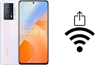 So generieren Sie einen QR-Code mit dem Wifi-Passwort auf einem vivo iQOO Z5