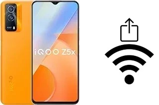 So generieren Sie einen QR-Code mit dem Wifi-Passwort auf einem vivo iQOO Z5x