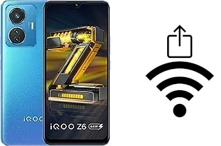 So generieren Sie einen QR-Code mit dem Wifi-Passwort auf einem vivo iQOO Z6 44W