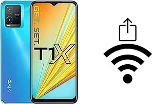 So generieren Sie einen QR-Code mit dem Wifi-Passwort auf einem vivo T1x (India)