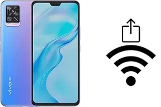 So generieren Sie einen QR-Code mit dem Wifi-Passwort auf einem vivo V20 Pro