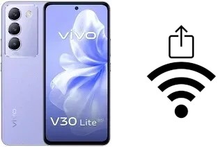 So generieren Sie einen QR-Code mit dem Wifi-Passwort auf einem vivo V30 Lite (ME)