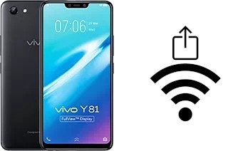 So generieren Sie einen QR-Code mit dem Wifi-Passwort auf einem vivo Y81