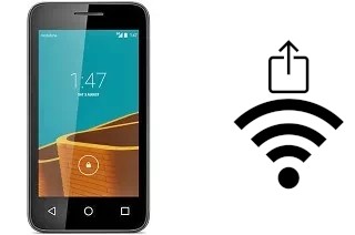 So generieren Sie einen QR-Code mit dem Wifi-Passwort auf einem Vodafone Smart first 6