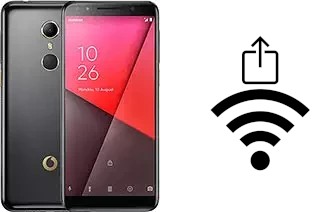 So generieren Sie einen QR-Code mit dem Wifi-Passwort auf einem Vodafone Smart N9