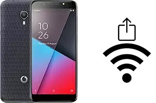 So generieren Sie einen QR-Code mit dem Wifi-Passwort auf einem Vodafone Smart N9 Lite