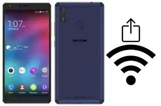 So generieren Sie einen QR-Code mit dem Wifi-Passwort auf einem Walton Primo GM3+