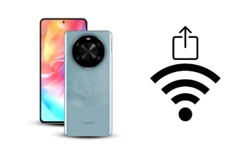 So generieren Sie einen QR-Code mit dem Wifi-Passwort auf einem Walton XANON X21