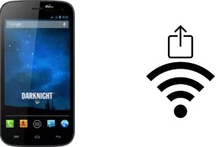 So generieren Sie einen QR-Code mit dem Wifi-Passwort auf einem Wiko Darknight