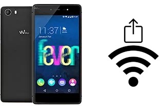 So generieren Sie einen QR-Code mit dem Wifi-Passwort auf einem Wiko Fever 4G