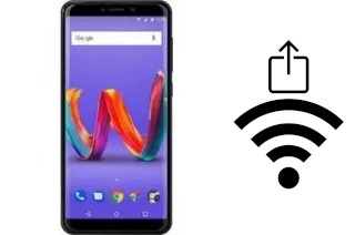 So generieren Sie einen QR-Code mit dem Wifi-Passwort auf einem Wiko Harry 2