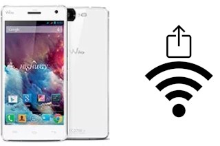 So generieren Sie einen QR-Code mit dem Wifi-Passwort auf einem Wiko Highway