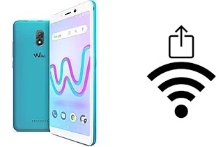 So generieren Sie einen QR-Code mit dem Wifi-Passwort auf einem Wiko Jerry3