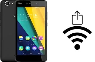 So generieren Sie einen QR-Code mit dem Wifi-Passwort auf einem Wiko Pulp Fab 4G