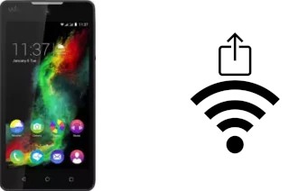 So generieren Sie einen QR-Code mit dem Wifi-Passwort auf einem Wiko Rainbow Lite