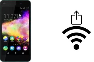 So generieren Sie einen QR-Code mit dem Wifi-Passwort auf einem Wiko Rainbow Up