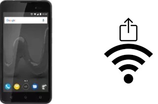 So generieren Sie einen QR-Code mit dem Wifi-Passwort auf einem Wiko Sunny 2 Plus