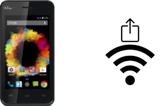 So generieren Sie einen QR-Code mit dem Wifi-Passwort auf einem Wiko Sunset