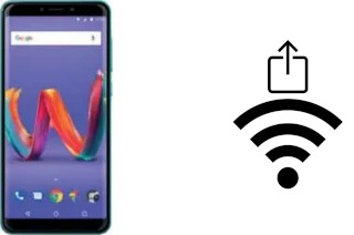 So generieren Sie einen QR-Code mit dem Wifi-Passwort auf einem Wiko Tommy 3 Plus