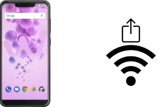 So generieren Sie einen QR-Code mit dem Wifi-Passwort auf einem Wiko View 2 Go