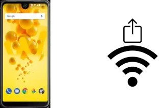 So generieren Sie einen QR-Code mit dem Wifi-Passwort auf einem Wiko View 2