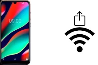 So generieren Sie einen QR-Code mit dem Wifi-Passwort auf einem Wiko View 3 Pro