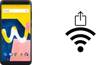 So generieren Sie einen QR-Code mit dem Wifi-Passwort auf einem Wiko View Lite