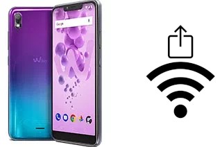 So generieren Sie einen QR-Code mit dem Wifi-Passwort auf einem Wiko View2 Go