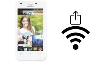 So generieren Sie einen QR-Code mit dem Wifi-Passwort auf einem Wolder miSmart Smile W1