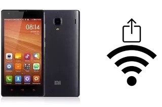 So generieren Sie einen QR-Code mit dem Wifi-Passwort auf einem Xiaomi Redmi 1S