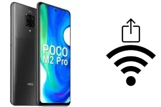 So generieren Sie einen QR-Code mit dem Wifi-Passwort auf einem Xiaomi Poco M2 Pro