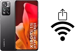 So generieren Sie einen QR-Code mit dem Wifi-Passwort auf einem Xiaomi 11i HyperCharge