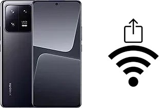 So generieren Sie einen QR-Code mit dem Wifi-Passwort auf einem Xiaomi 13 Pro