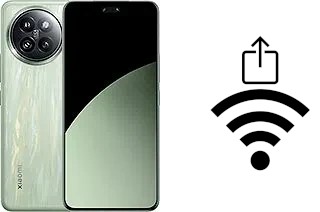 So generieren Sie einen QR-Code mit dem Wifi-Passwort auf einem Xiaomi 14 Civi