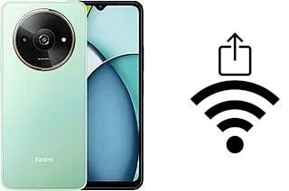 So generieren Sie einen QR-Code mit dem Wifi-Passwort auf einem Xiaomi Redmi A3x