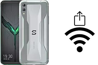 So generieren Sie einen QR-Code mit dem Wifi-Passwort auf einem Xiaomi Black Shark 2