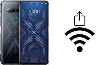 So generieren Sie einen QR-Code mit dem Wifi-Passwort auf einem Xiaomi Black Shark 4 Pro