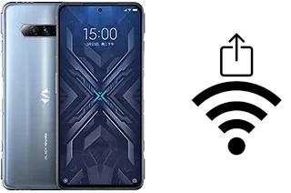 So generieren Sie einen QR-Code mit dem Wifi-Passwort auf einem Xiaomi Black Shark 4