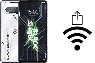 So generieren Sie einen QR-Code mit dem Wifi-Passwort auf einem Xiaomi Black Shark 4S Pro