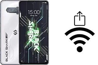 So generieren Sie einen QR-Code mit dem Wifi-Passwort auf einem Xiaomi Black Shark 4S