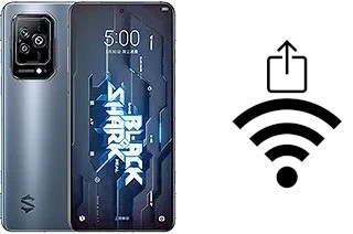 So generieren Sie einen QR-Code mit dem Wifi-Passwort auf einem Xiaomi Black Shark 5