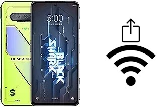 So generieren Sie einen QR-Code mit dem Wifi-Passwort auf einem Xiaomi Black Shark 5 RS