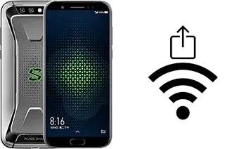 So generieren Sie einen QR-Code mit dem Wifi-Passwort auf einem Xiaomi Black Shark