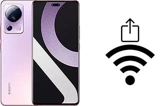 So generieren Sie einen QR-Code mit dem Wifi-Passwort auf einem Xiaomi Civi 2