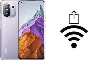 So generieren Sie einen QR-Code mit dem Wifi-Passwort auf einem Xiaomi Mi 11 Pro